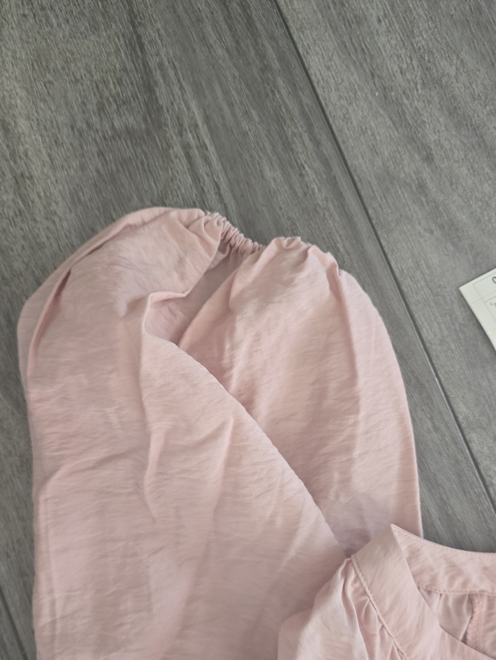 NWT a New Day Soft Pink Long Sleeve Midi Dress with Drawstring Waist - Picture 4 of 9
